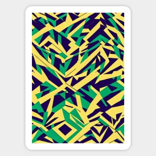 African Print Pattern Sticker